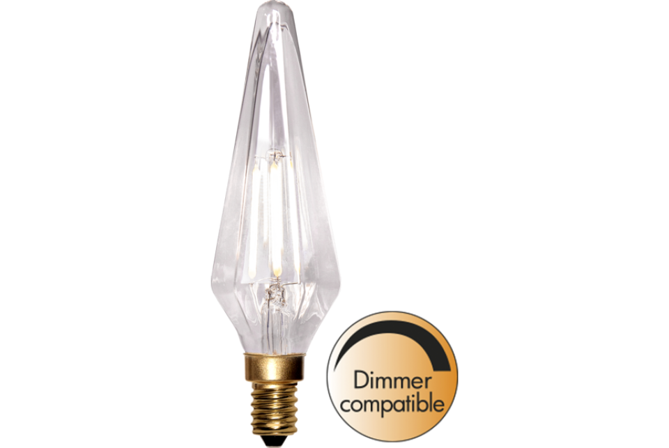 Led bulb E14 crystal candle DIM|Juheko -Textile Cables and Lighting ...